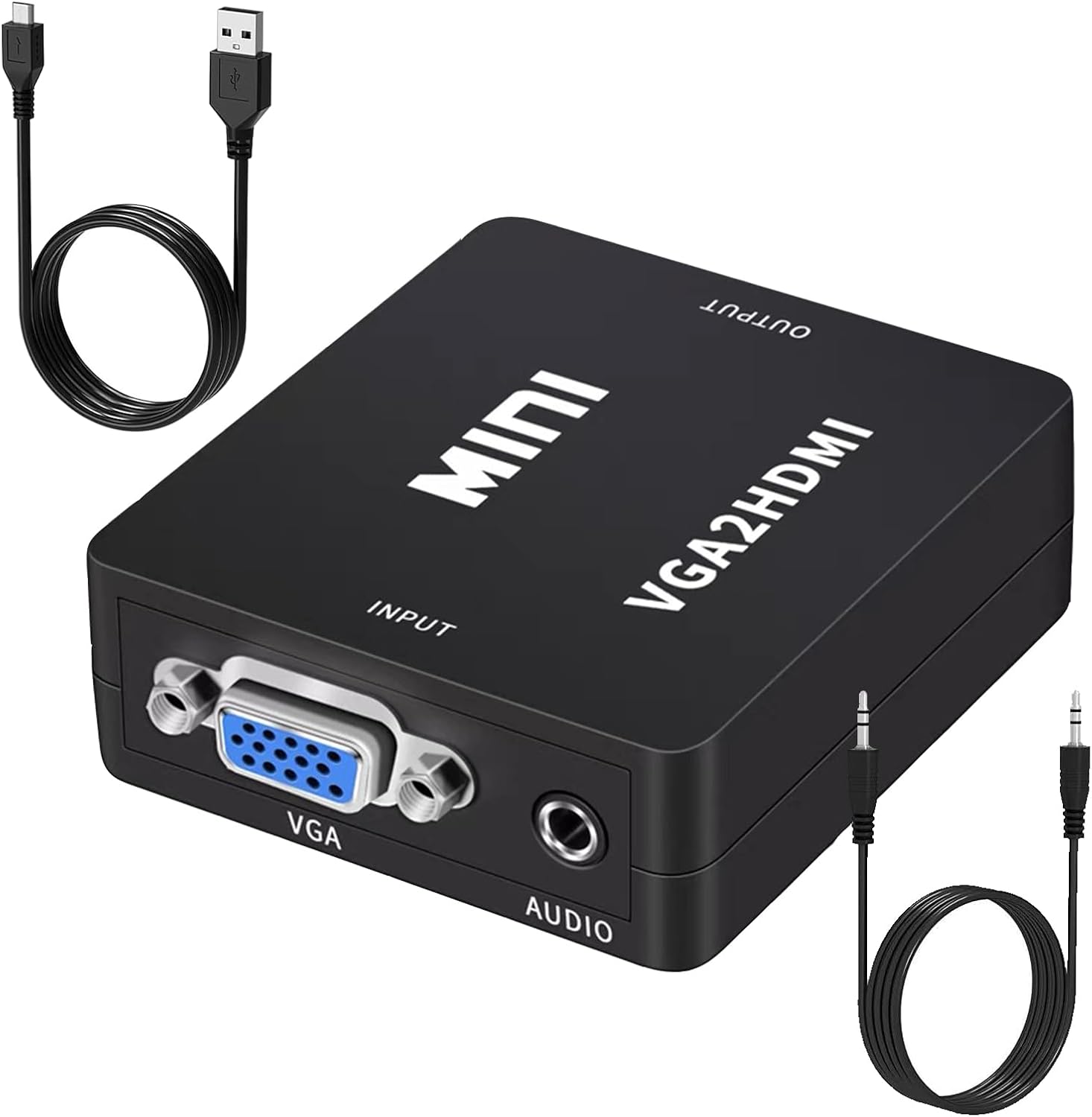 Hdmi to Mini Vga  + Audio 